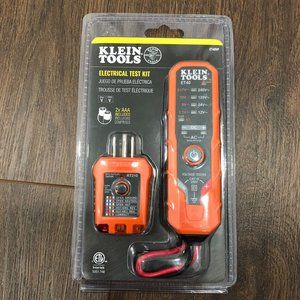 Klein Tools Electrical Test Kit ET40VP w/ Batteries- New & Sealed